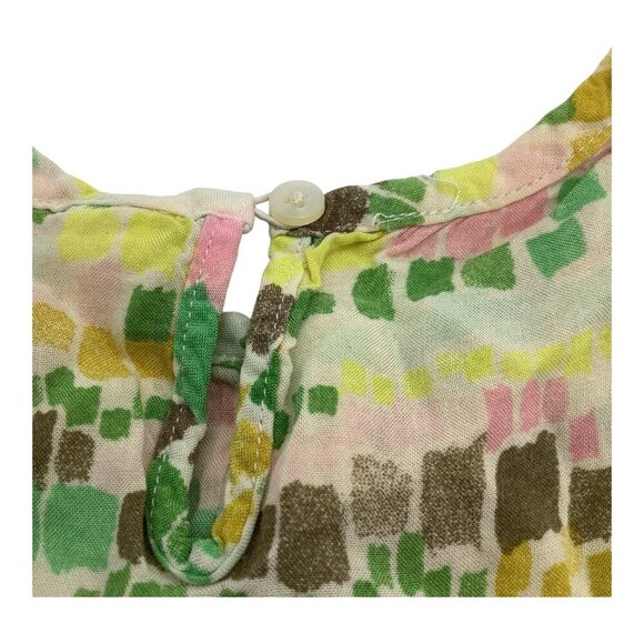 Cherokee Toddler Girls Multicolor Printed Dress Ruffled Sleeves Size 2T Sundress - Picture 6 of 12